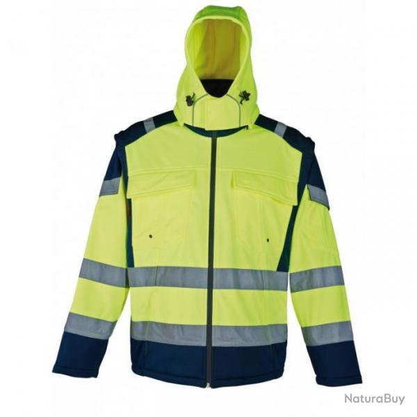 Softshell de signalisation SINGER SAFETY VILMO/VILMA M Jaune / Bleu Marine