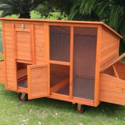 Poulailler MOBILE abri poule caille clapier poussin lapin pintade avis cielterre-commerce