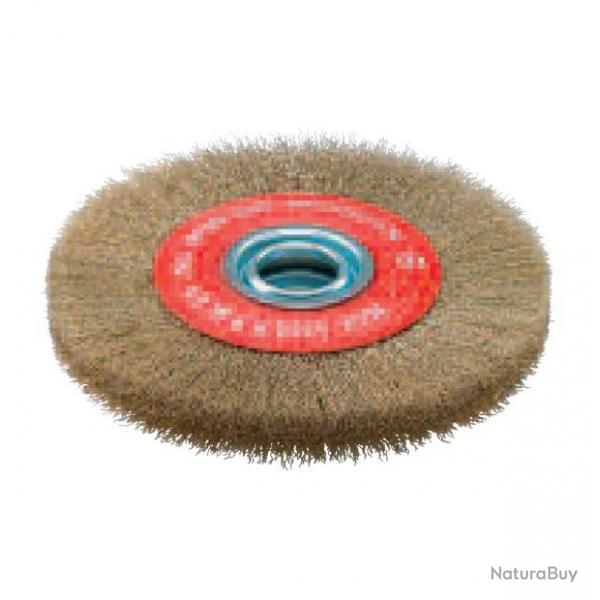 Brosse Circulaire Avec Bagues D.250x25x32fil Ondule Laitonne Sidamo