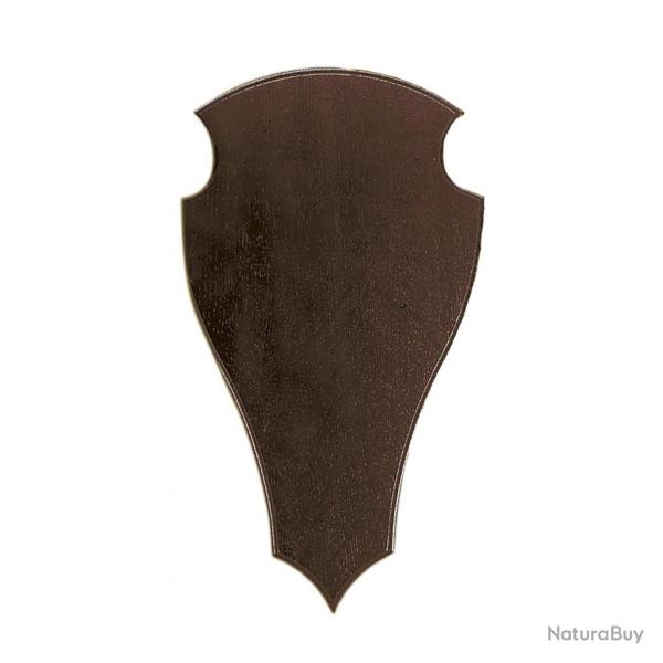 Ecusson en bois massif, pour le daim (Couleur: Marron)