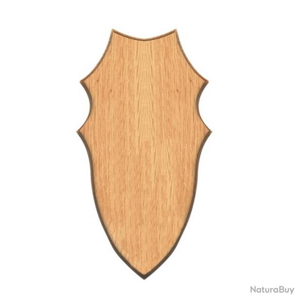 Ecusson en bois massif (Couleur: claire)