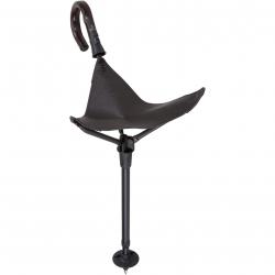 Canne-siège réglable en hauteur