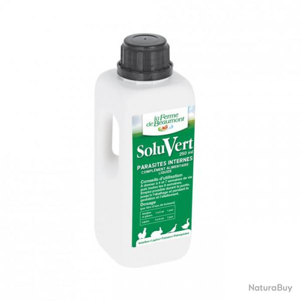 SoluVert 250 ml - Vermifuge  base de plantes