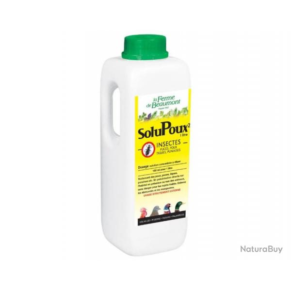 SoluPoux 500 ml - insecticide naturel
