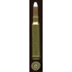 .338 Winchester Magnum - WW SUPER - balle cuivre pointe aluminium méplate