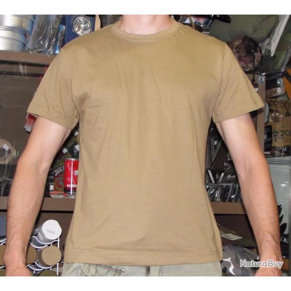T-shirt Arme Franaise beige maillot tan coyote sable tee shirt militaire