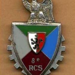 Insigne 8° RCS - 8° Régiment de Commandement et de Soutien
