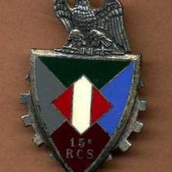 Insigne 15° RCS - 15° Régiment de Commandement et de Soutien