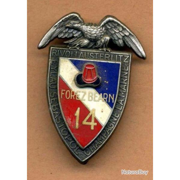 Insigne 14 RI - 14 Rgiment dInfanterie