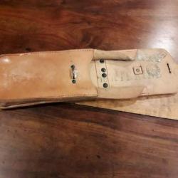 sacoche cuir Loreille Arm&eacute;e Fran&ccedil;aise