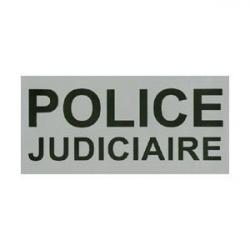 MARQUAGE SUR BANDE RETROREFLECHISSANTE POITRINE n°2 / 3x10 police judiciaire