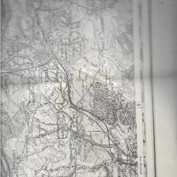 Carte d'état-major , tirage révisée en 1911, nancy (sud ouest )