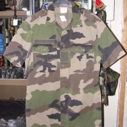 Chemisette chemise outre-mer camouflage C/E Armée Française