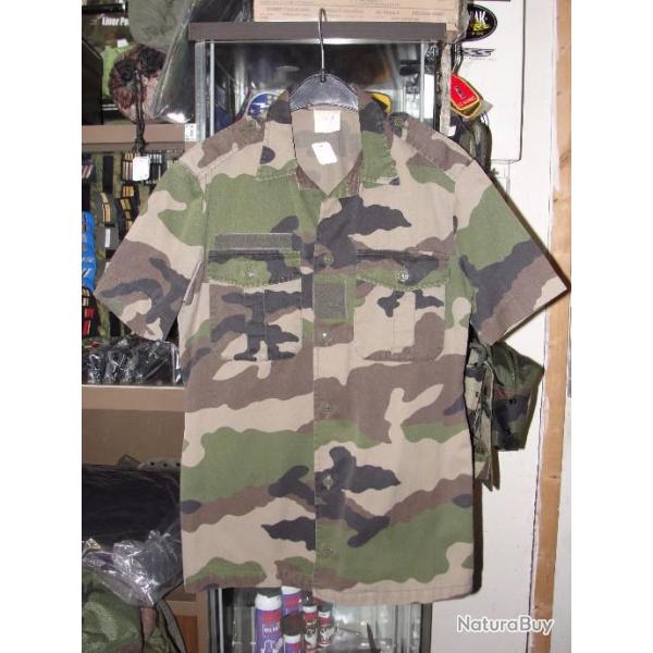 Chemisette chemise outre-mer camouflage C/E Arme Franaise