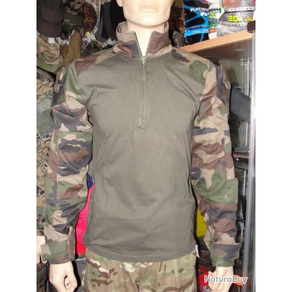 Chemise UBAS Camo C/E Arme Franaise, combat shirt Under Body Armor