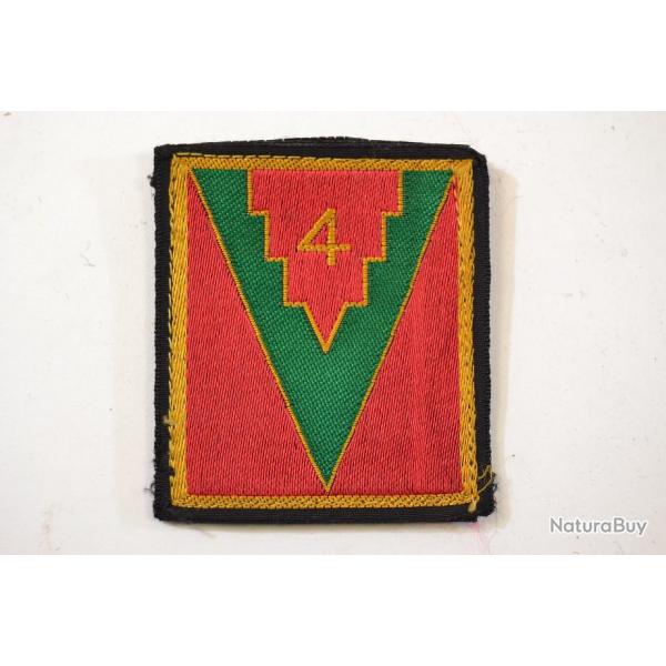 Insigne brod / patch 4 DI D.I. Division d'Infanterie Scratch