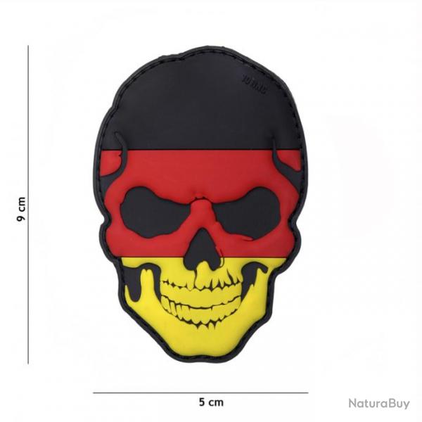 Patch 3D PVC Skull Allemagne (101 Inc)