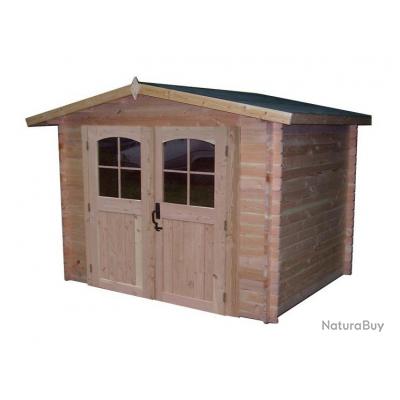 Habrita Foresta - Abri de jardin Madriers douglas massif 28mm 6,13m² ... Habrita Foresta - Abri de jardin Madriers douglas massif 28mm 6,13m² ...