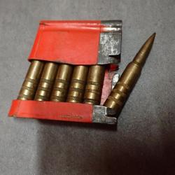 Rare clip de chargement pour fusil Schmidt Rubin Suisse Cartouches manipulation mdle 1918