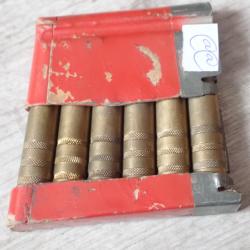 Rare clip de chargement pour fusil Schmidt Rubin Suisse Cartouches manipulation mdle 1918
