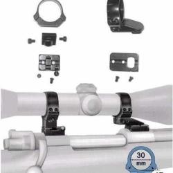 Montage pivotant type EAW embases avec colliers de 30 mm pour Heym SR20