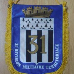 Fanion 31° DMT - 31° Division Militaire Territoriale