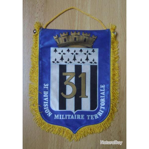 Fanion 31 DMT - 31 Division Militaire Territoriale