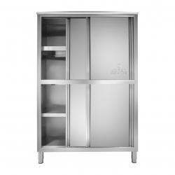 Armoire cuisine professionnelle inox 4 étages 50 x 118 x 180 cm 3614123