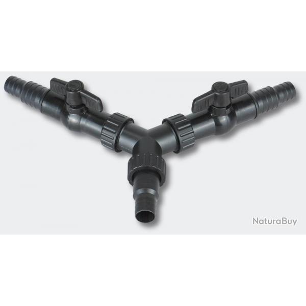 Y-distributeur 20/25mm pour Tuyau de bassin (3/4"/1") valve rglage 4216415
