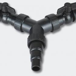 Y-distributeur 25/32/38mm Tuyau bassin(1"/1 1/4"/1 1/2") valve réglage 4216417