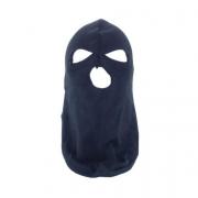 Cagoule Balaclava, 1 trou, souple, noir, 100% - Achat vente pas