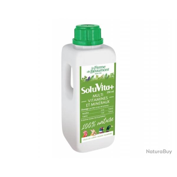 SoluVita Plus 250 ml - vitamines  base de plantes