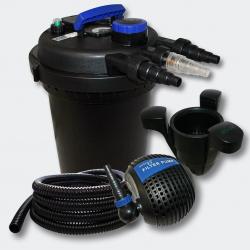 Kit de filtration à pression 10 000 litres 11 watts UVC stérilisateur pompe skimmer 4216449