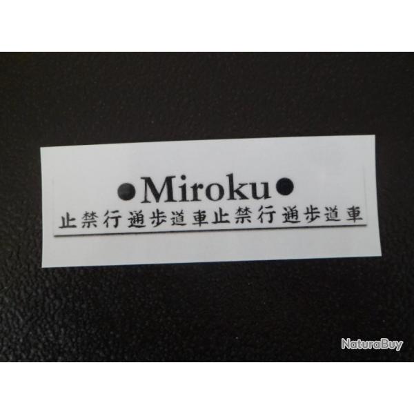 magnifique autocolllant  MIROKU from JAPAN