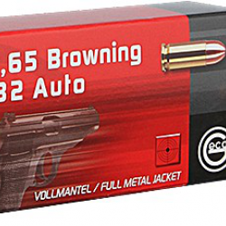 Promo 50 Munitions GECO cal 7,65mm /32 ACP 73gr FMJ