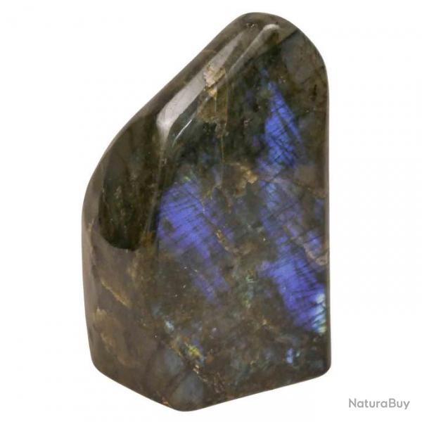 Sculpture forme abstraite polie en labradorite - 1126 grammes