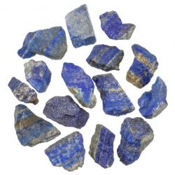 Pierres brutes lapis lazuli - Qualité extra - 4 à 6 cm - Lot de 2