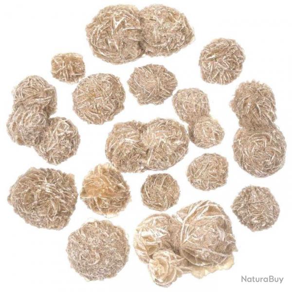 Pierres brutes rose des neiges - 1  3 cm - 250 grammes