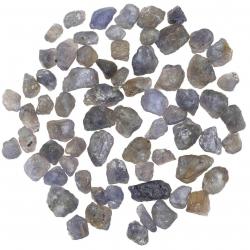 Pierres brutes iolite (ou cordierite) - 1 à 2 cm - 20 grammes