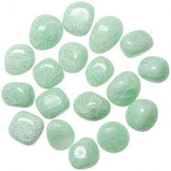 Pierres roulées amazonite - 2 à 3 cm - Lot de 2