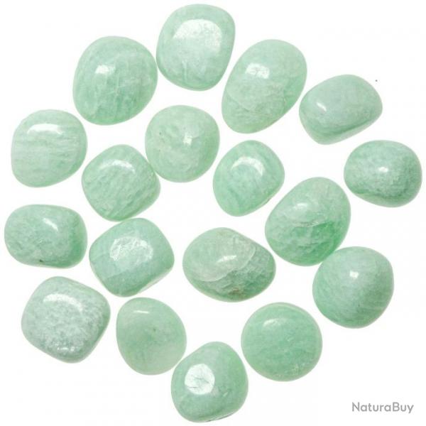 Pierres roules amazonite - 2  3 cm - Lot de 2