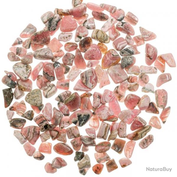 Petites pierres roules rhodochrosite - 5  15 mm - 50 grammes