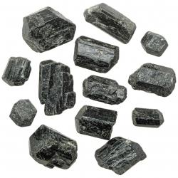 Pierres brutes tourmaline noire - 2 à 4 cm - 200 grammes