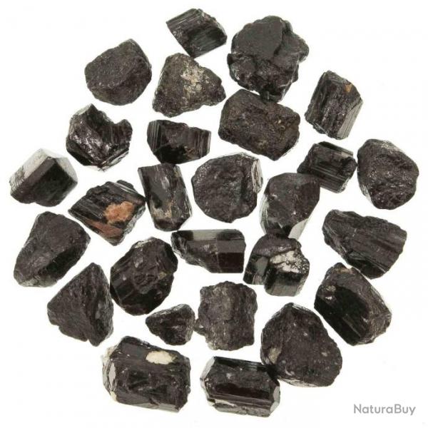 Pierres brutes tourmaline noire - 1  3 cm - 250 grammes