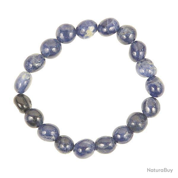 Bracelet en sodalite - Perles pierres roules