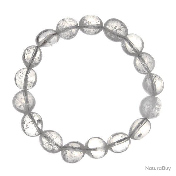 Bracelet en cristal de roche - Perles pierres roules