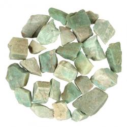 Pierres brutes amazonite - 3 à 5 cm - 100 grammes