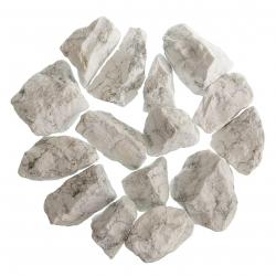 Pierres brutes howlite - 3 à 5 cm - 200 grammes