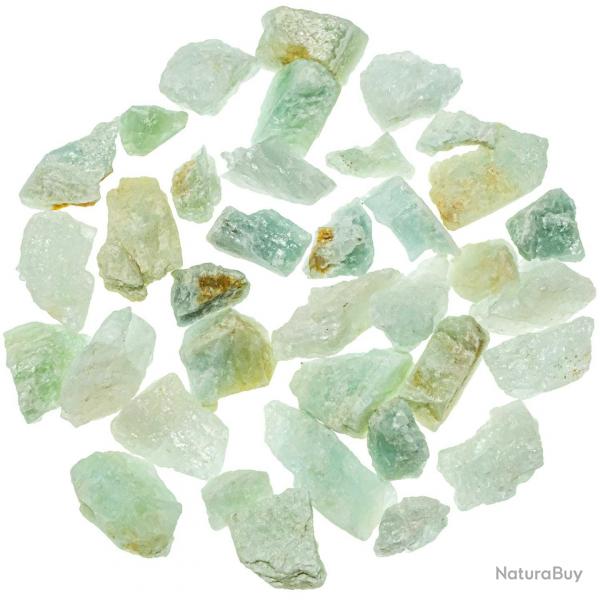 Pierres brutes aigue-marine - 2  4 cm - 100 grammes