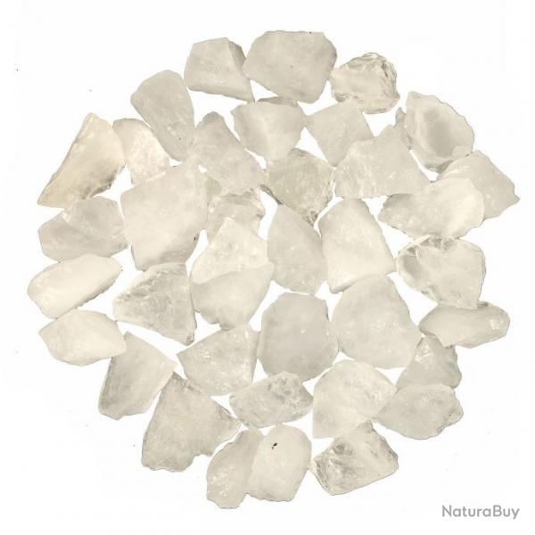 Pierres brutes quartz blanc - 2  4 cm - 100 grammes